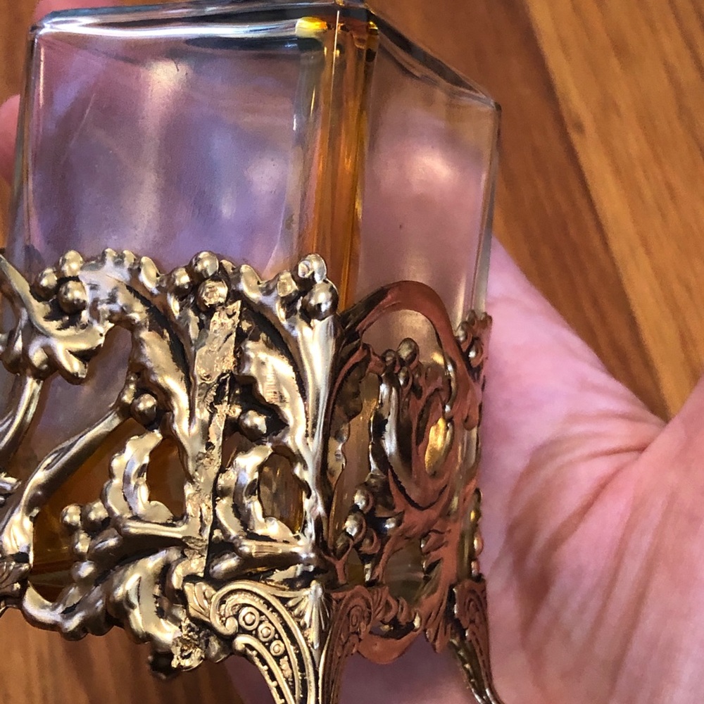 Two Filigree Perfume Bottles - vintage - Picture 5 of 14